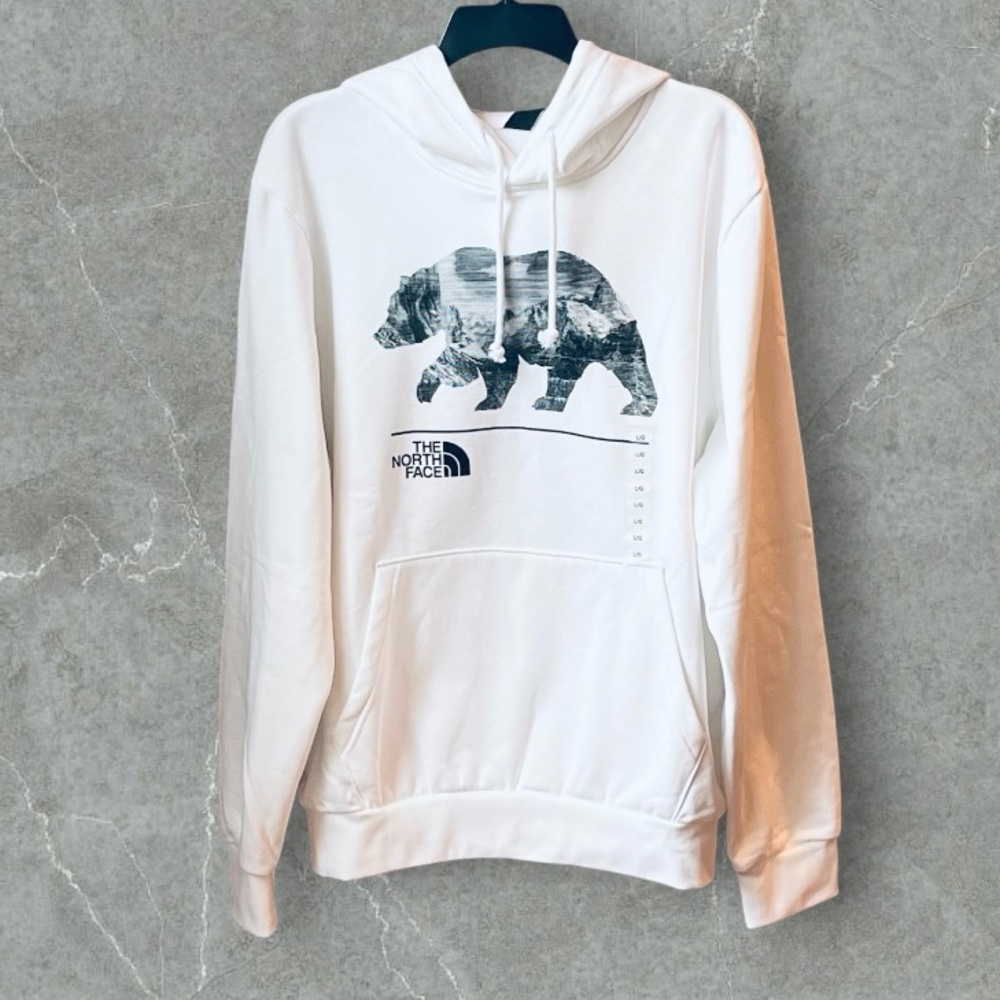 NWT The North Face Men's Evolution Mountain Bear Hoodie